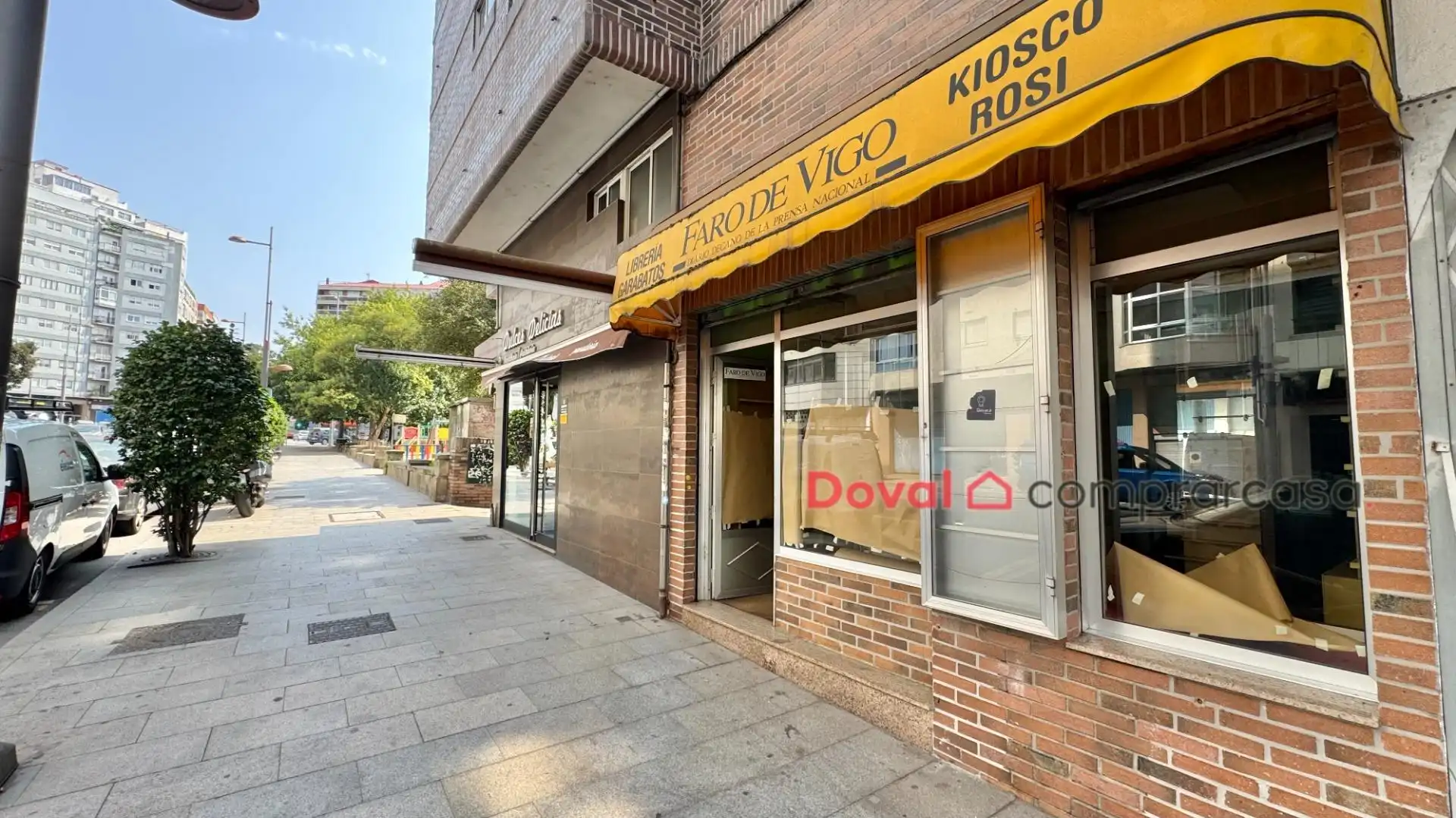 Vista exterior de Local en venta en Vigo 