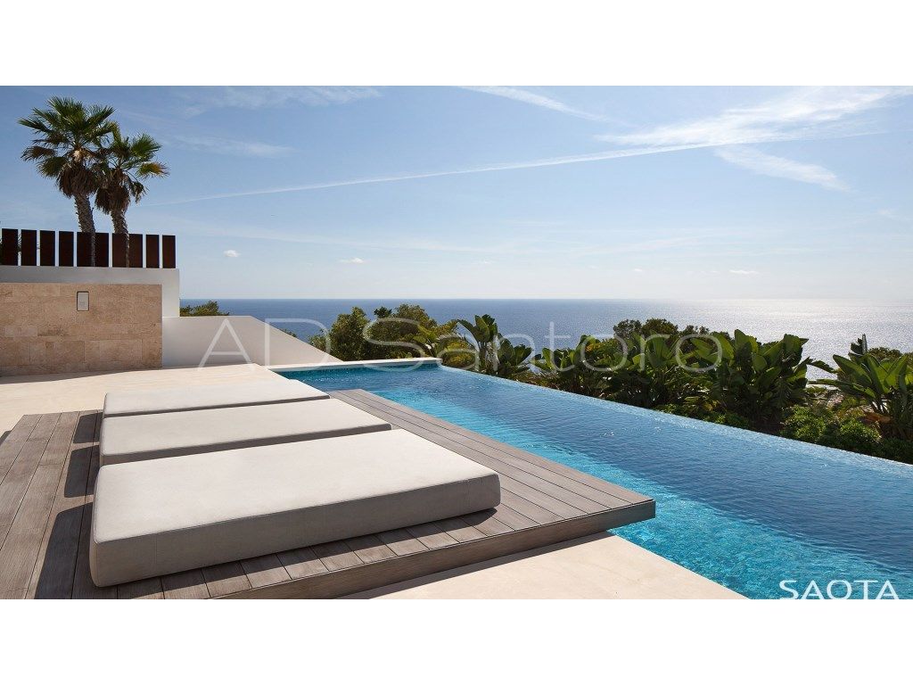 Piscina de Casa o xalet en venda en Sitges amb Aire condicionat, Jardí privat i Terrassa