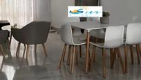 Dining room of Flat for sale in Torremolinos  with Air Conditioner, Private garden and Parquet flooring