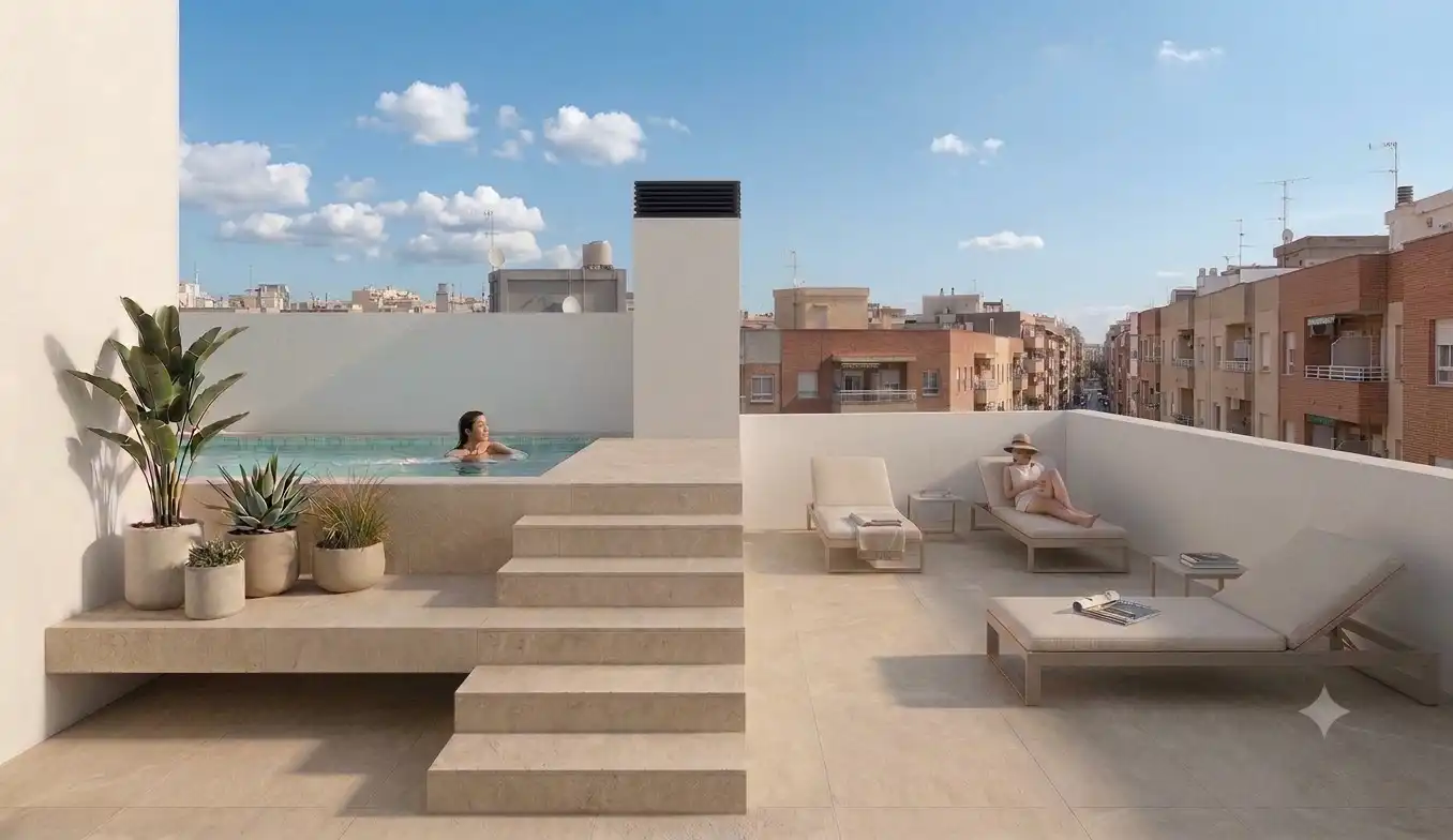 Appartement avec piscine à vendre à Calle de León XIII 65