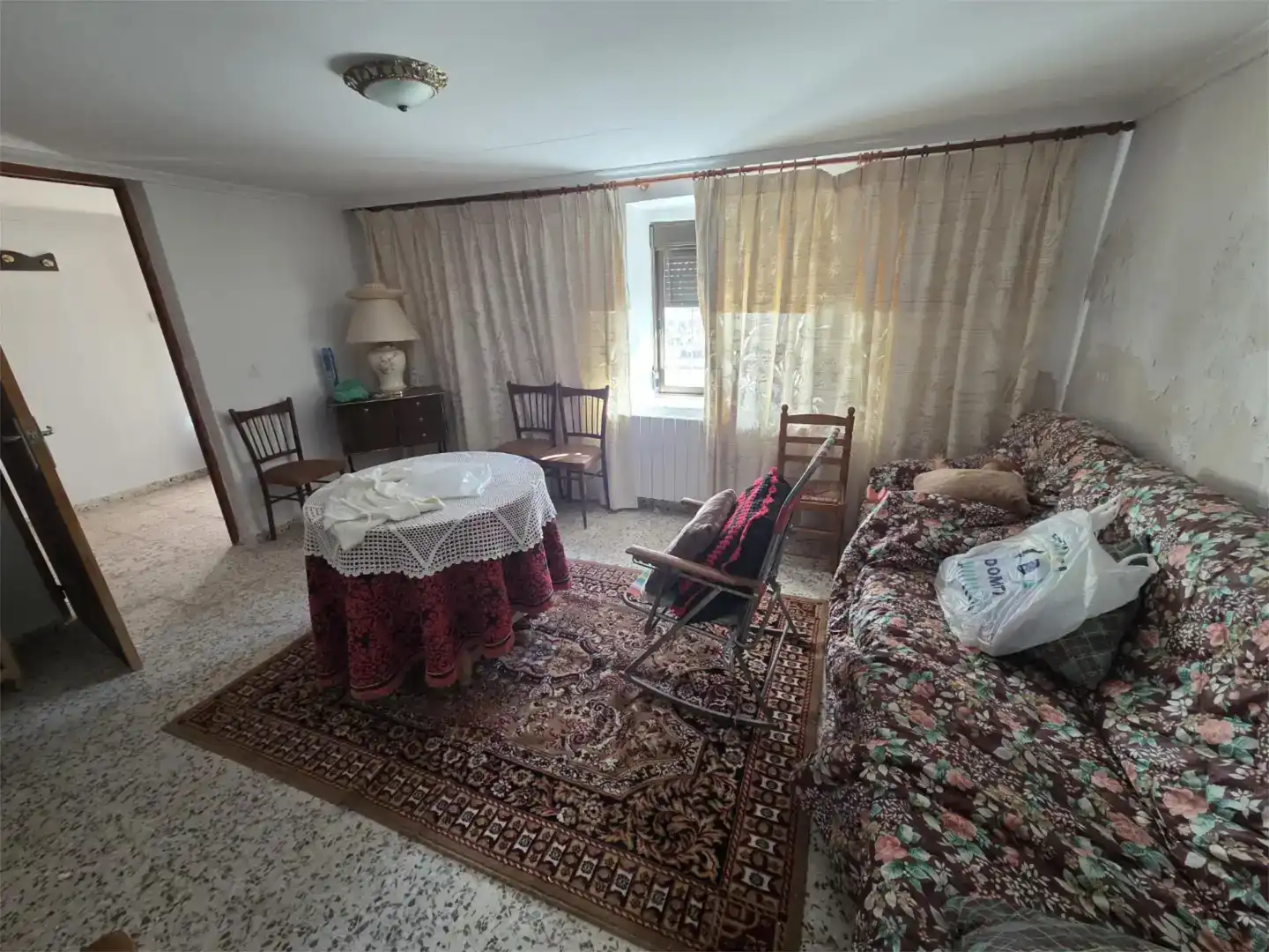 Sala d'estar de Finca rústica en venda en Alcaraz