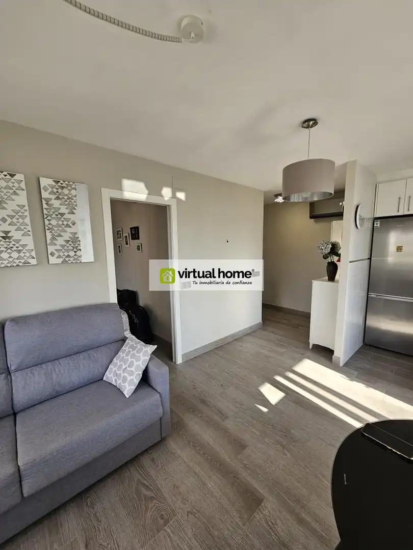 Wohnzimmer von Wohnung zum Verkauf in Benidorm mit Klimaanlage, Terrasse und Möbliert