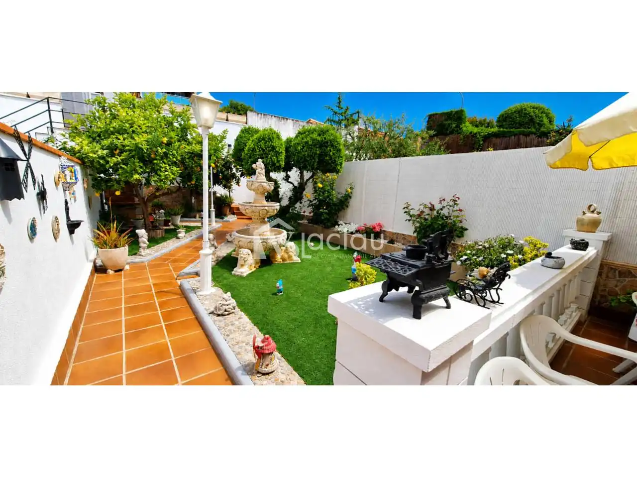 Jardín de Casa o chalet en venta en Olesa de Montserrat con Calefacción, Jardín privado y Terraza