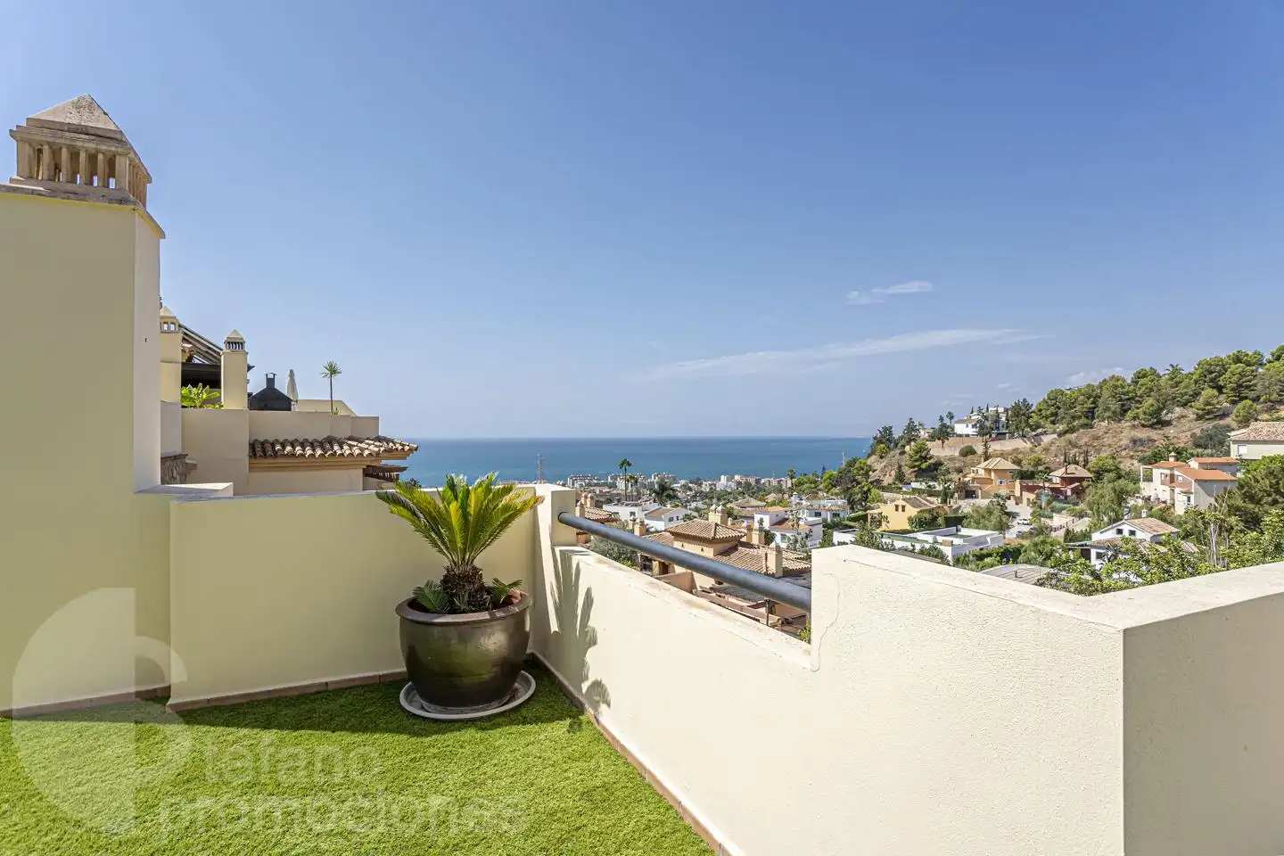 Terrassa de Casa adosada en venda en Málaga amb Aire condicionat, Jardí privat i Terrassa