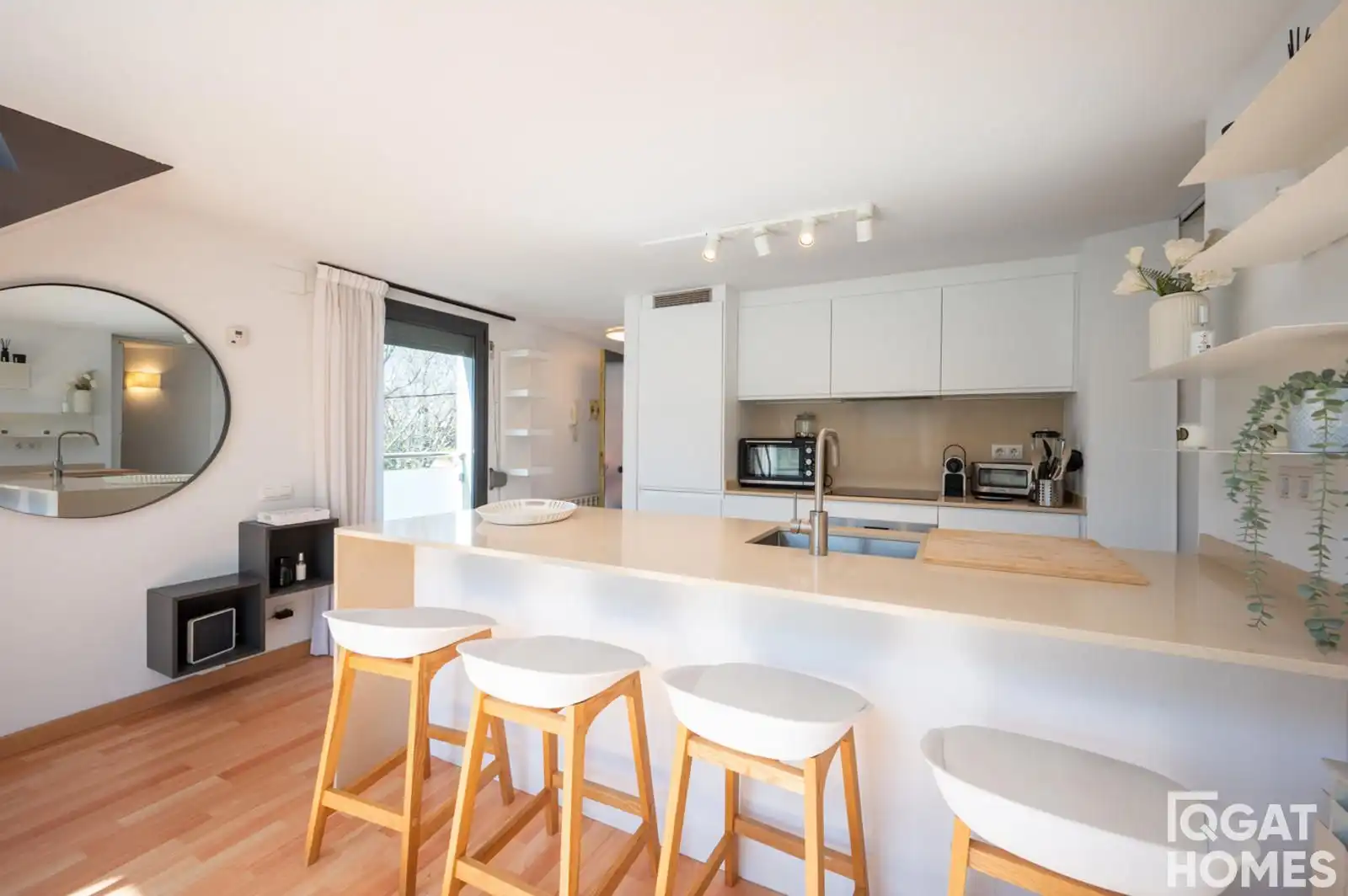 Cocina de Piso en venta en Sant Cugat del Vallès con Aire acondicionado, Calefacción y Terraza