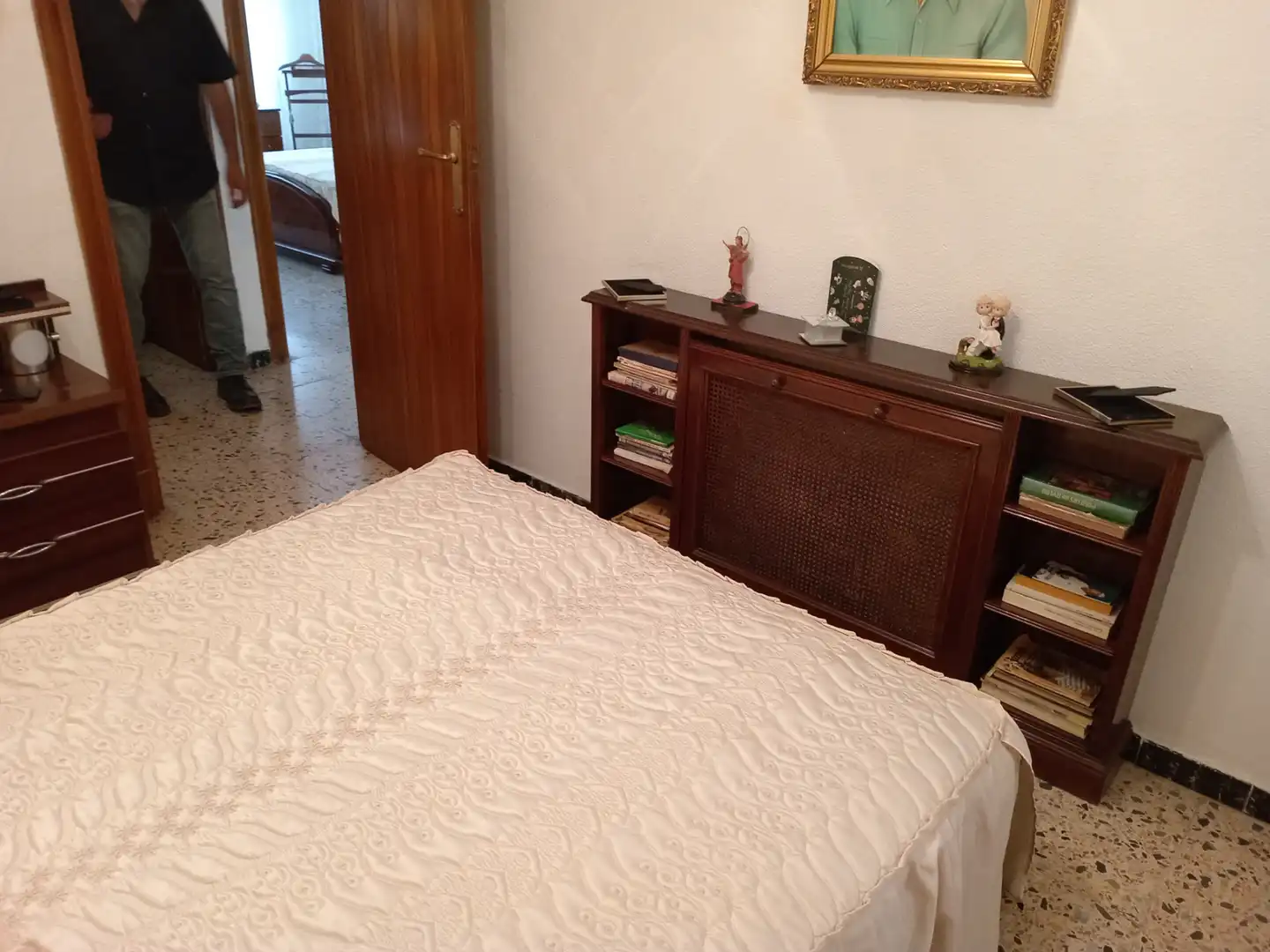Bedroom of Flat for sale in Salamanca  with Heating, Furnished and Oven
