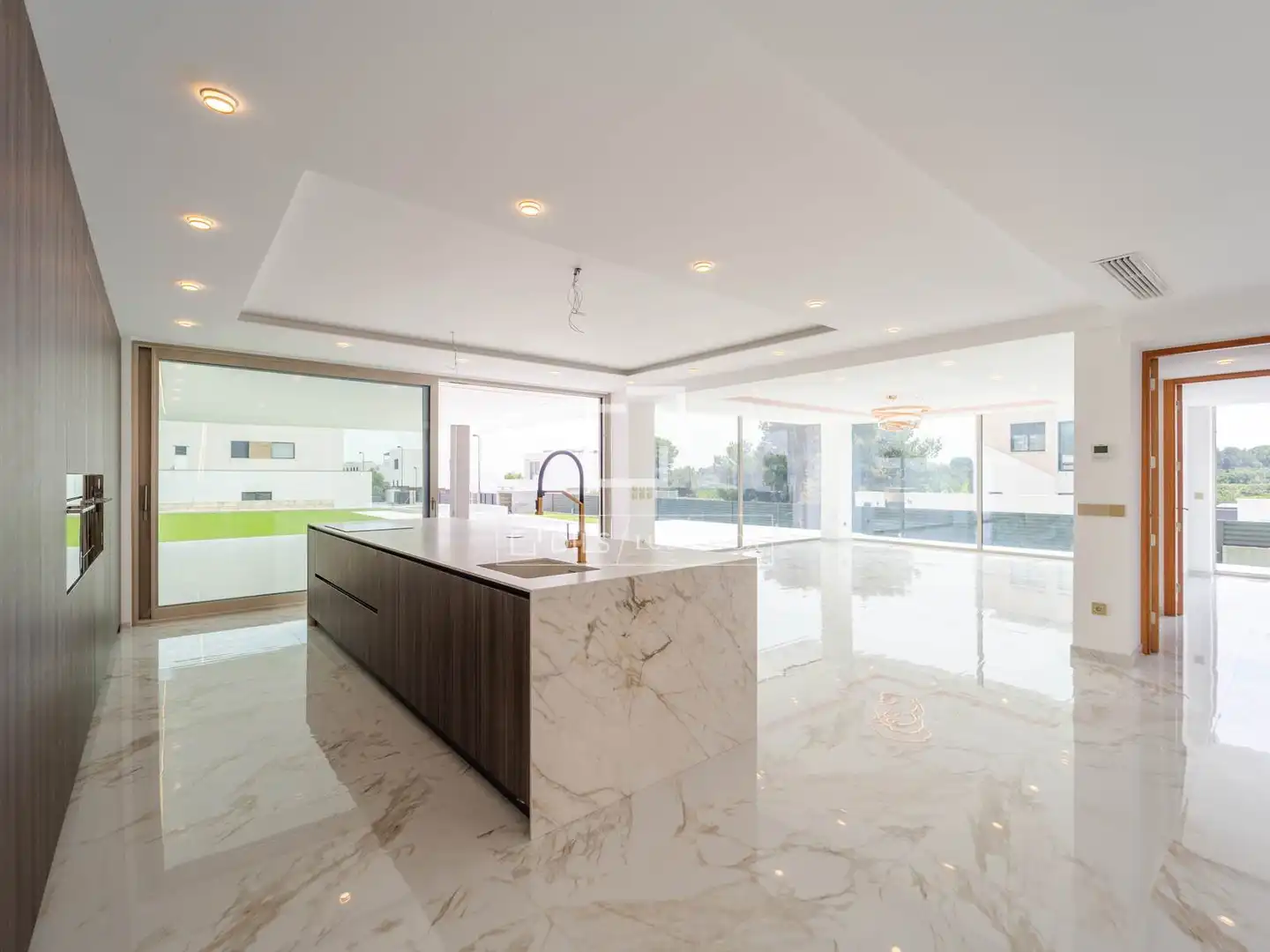Kitchen of Houses for sale in Torrent  with Air Conditioner, Private garden and Terrace