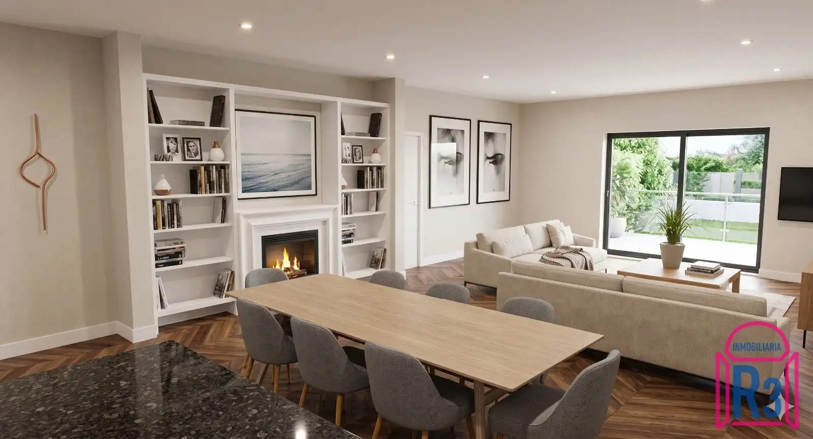 Comedor de Casa o chalet en venta en Sariegos con Calefacción y Terraza