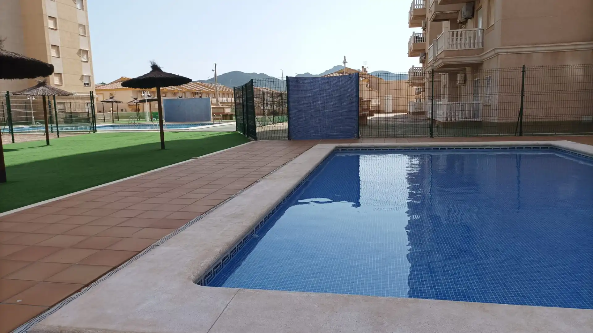 Swimming pool of Flat for rent in Cartagena  with Furnished, Oven and Washing machine