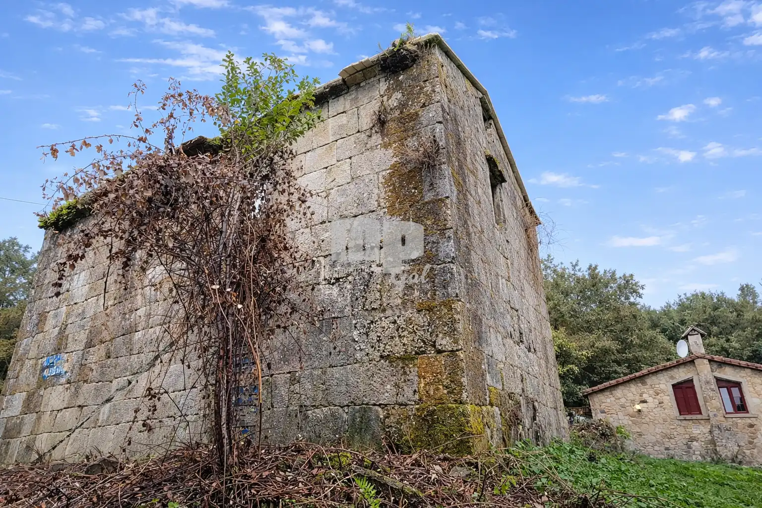 Vista exterior de Finca rústica en venda en Redondela amb Jardí privat