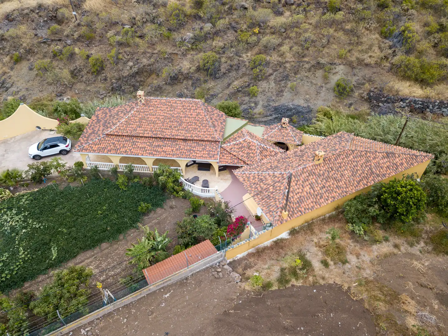 Exterior view of Country homes for sale in Santa Cruz de Tenerife  with Private garden, Terrace and Furnished