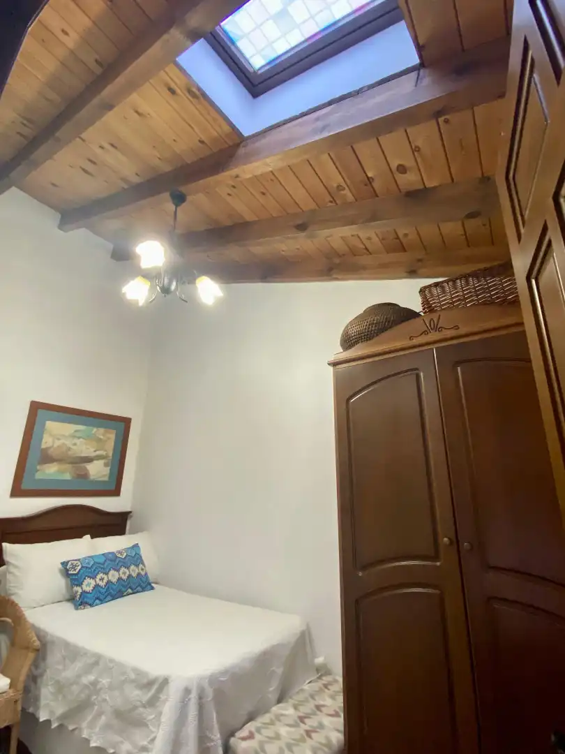 Bedroom of Houses for rent in Almáchar  with Furnished, Oven and Microwave