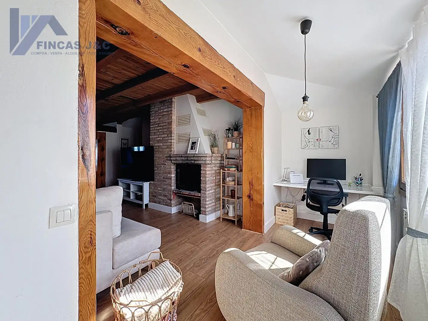 Sala de estar de Casa o chalet en venta en La Muela