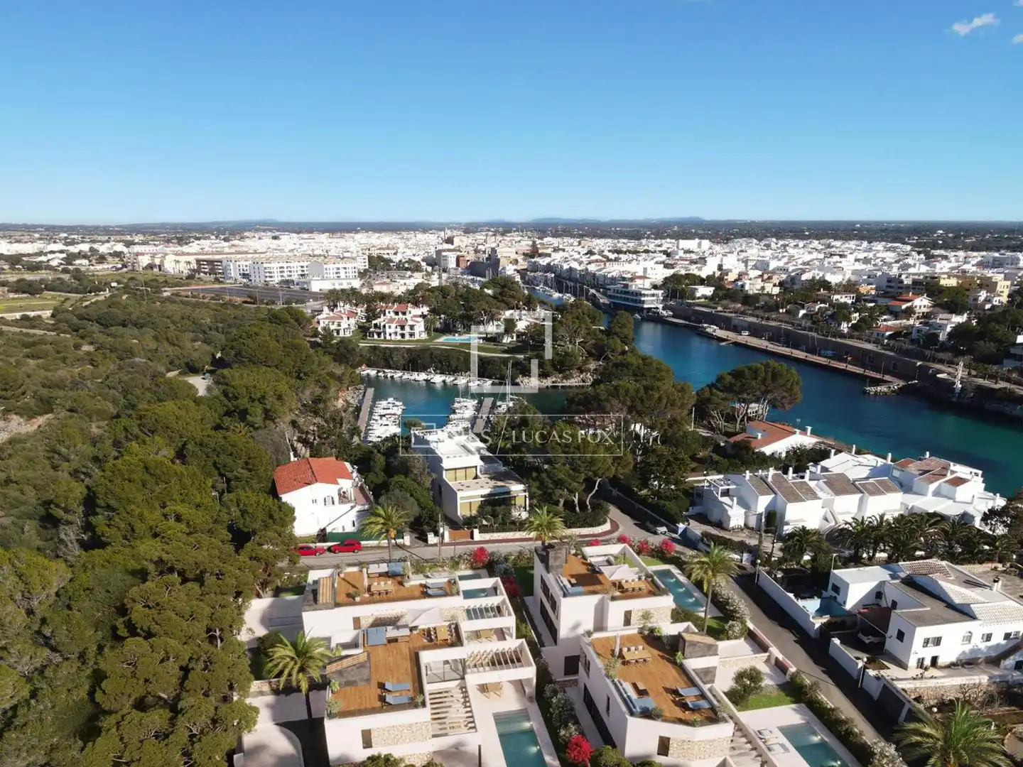 Vista exterior de Casa o xalet en venda en Ciutadella de Menorca amb Aire condicionat, Calefacció i Jardí privat