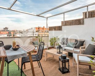 Terrace of Apartment to rent in  Madrid Capital  with Air Conditioner, Terrace and Furnished