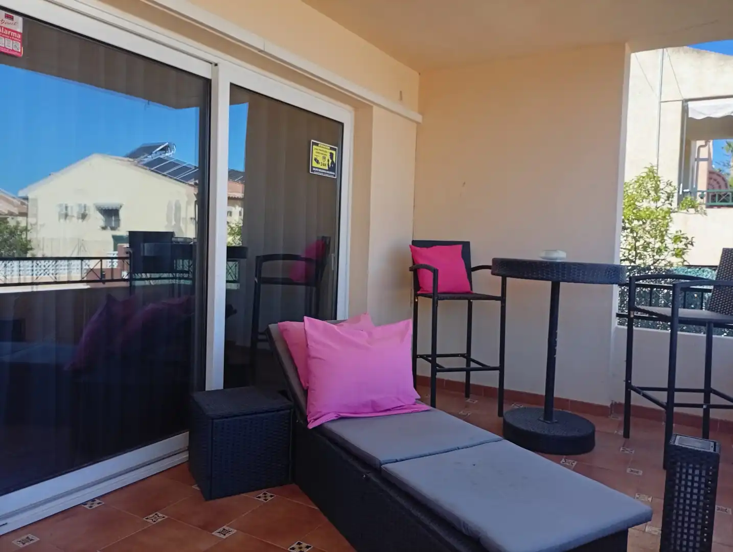 Terraza de Casa adosada en venta en La Nucia con Trastero