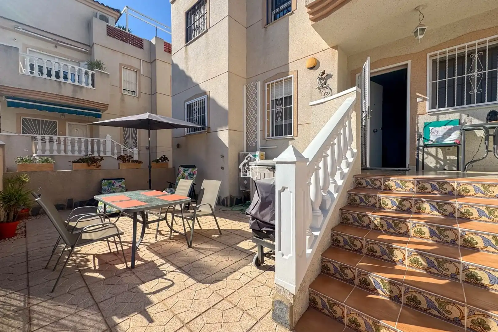 Terrasse von Wohnung zur Miete in Rojales mit Klimaanlage, Privatgarten und Terrasse