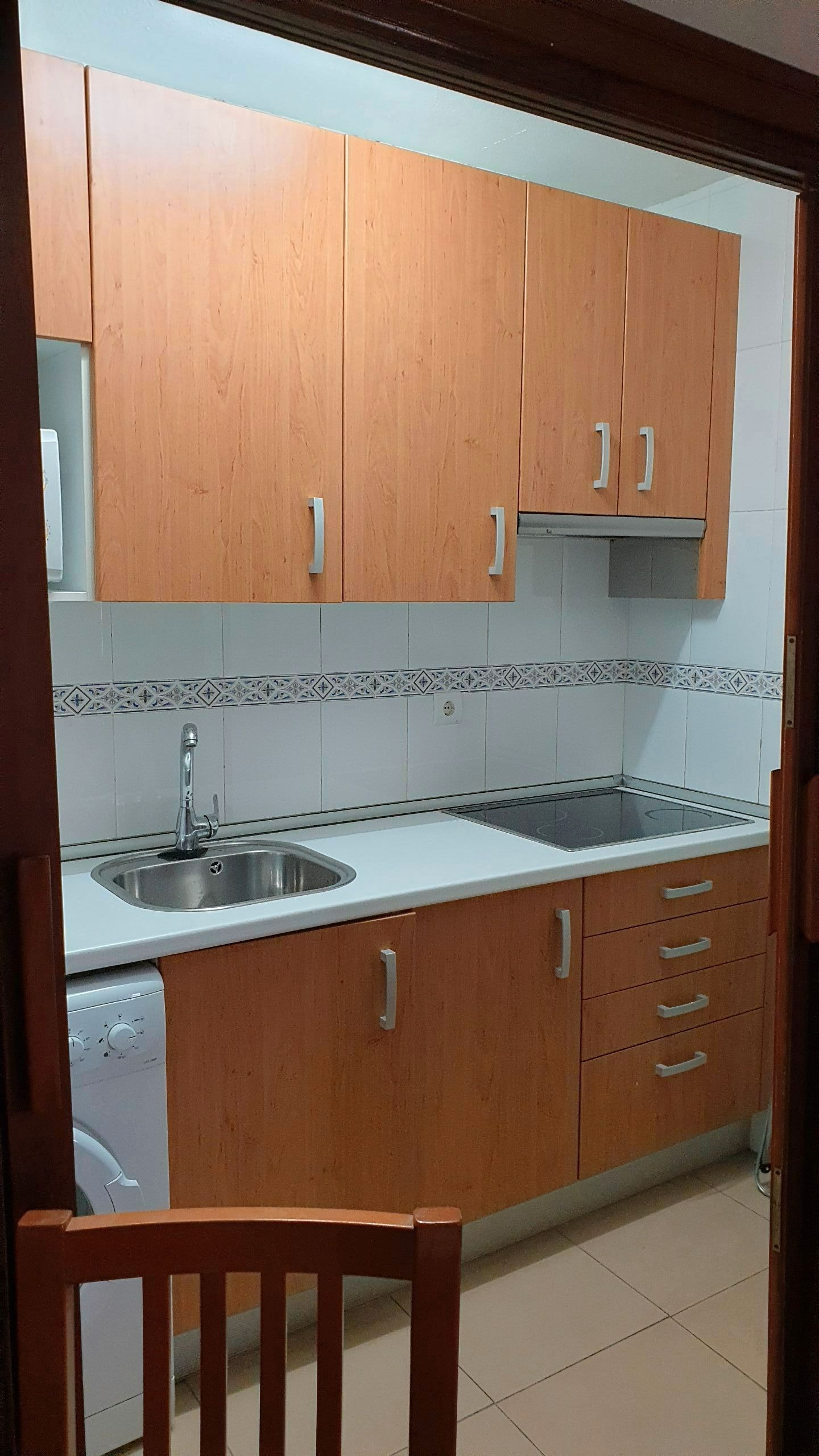 Cuina de Pis de lloguer en Valladolid Capital amb Calefacció, Parquet i Moblat