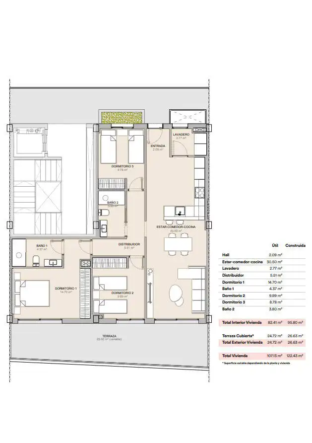 Appartement compact avec terrasse à vendre à La Nucia Pueblo, imagen 26