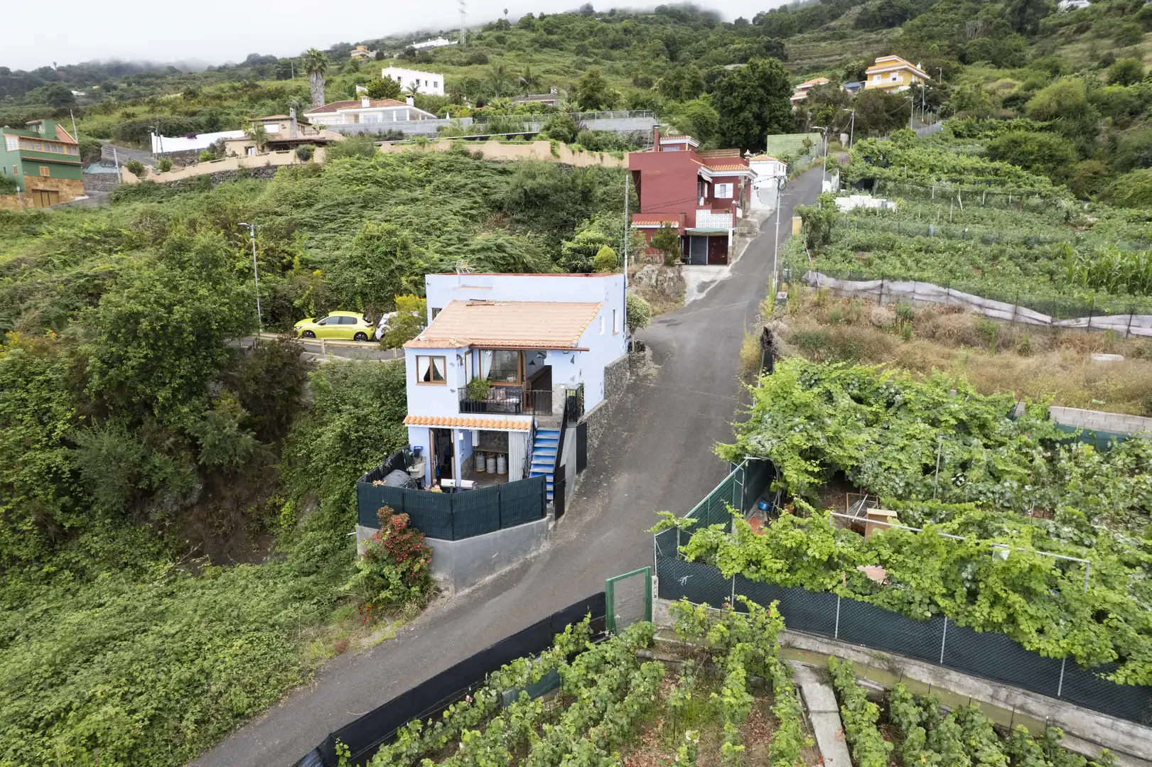 Vista exterior de Finca rústica en venta en La Orotava con Jardín privado, Terraza y Trastero