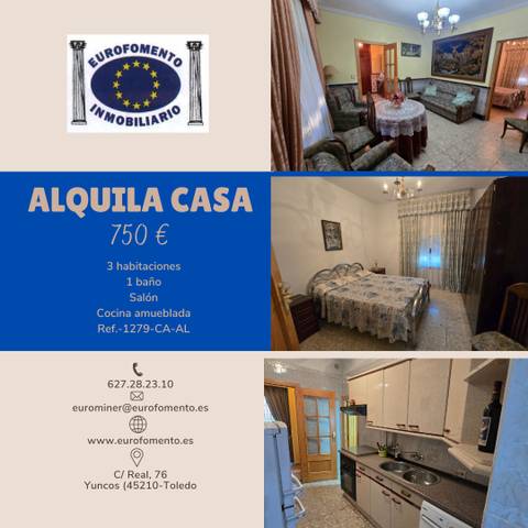 Casa-chalet en Alquiler en Chozas de Canales