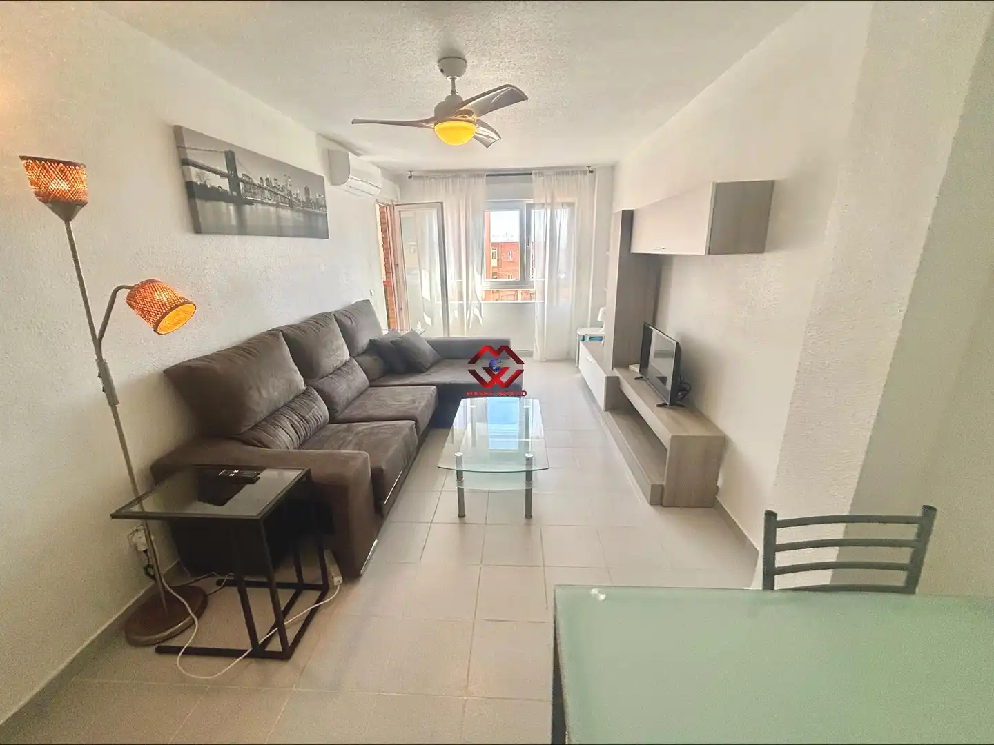 Sala de estar de Apartamento en venta en San Pedro del Pinatar con Aire acondicionado, Calefacción y Amueblado