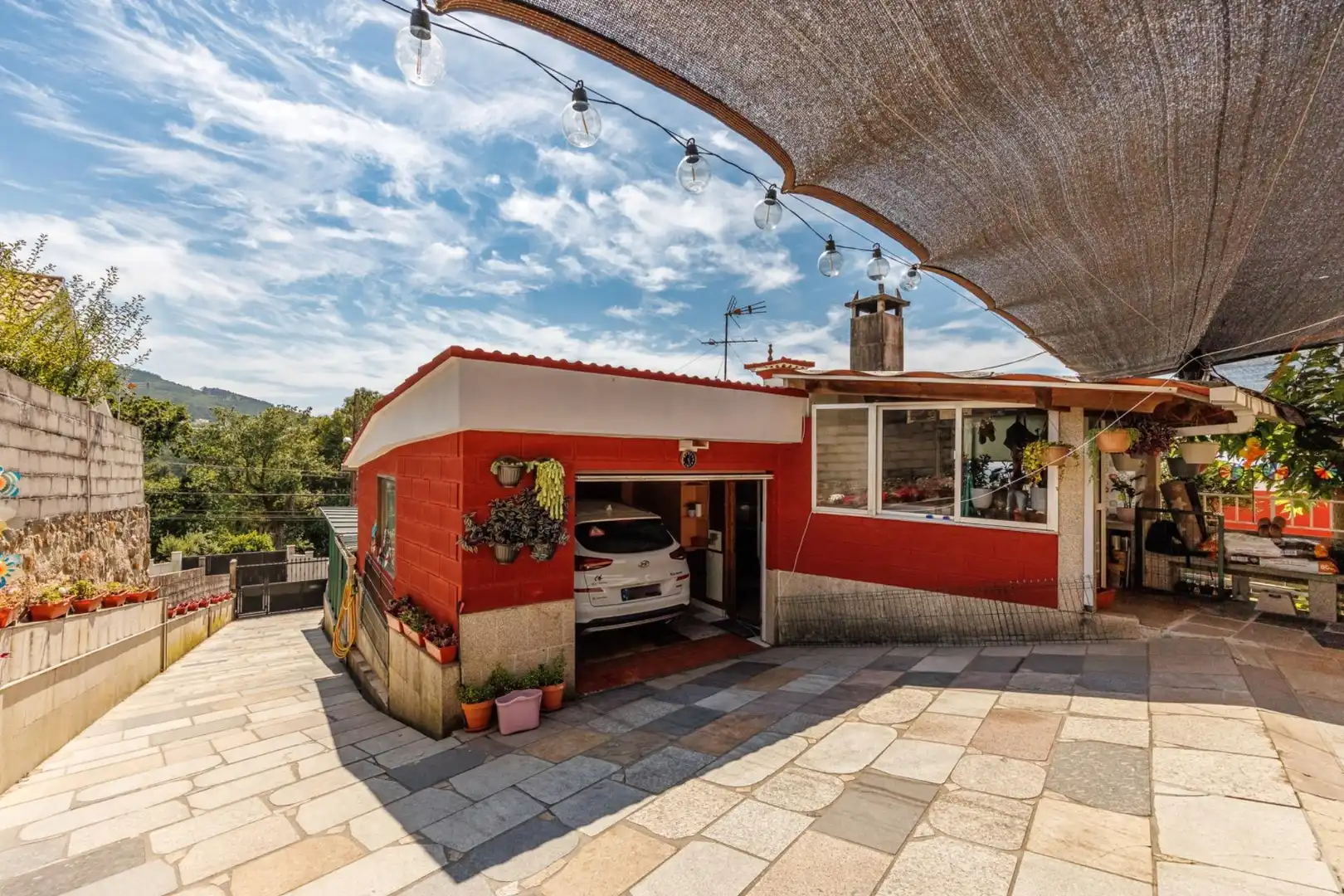 Exterior view of Houses for sale in Vigo   with Heating, Private garden and Terrace