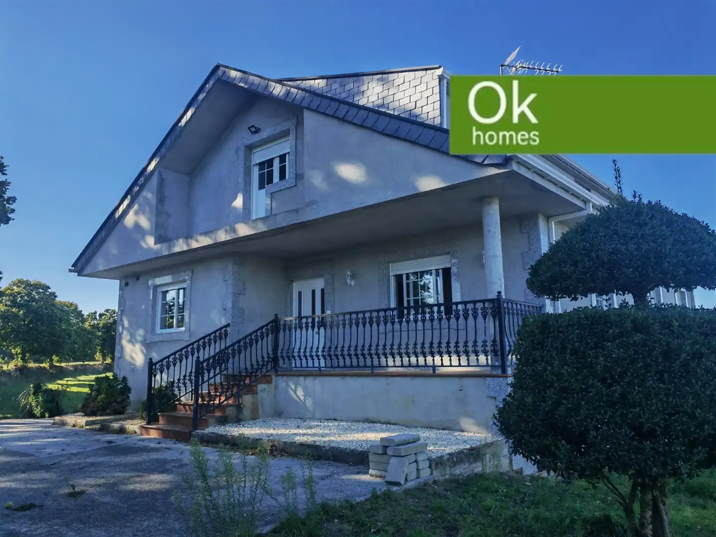 Detached house with terrace for sale in Friol, imagen 14