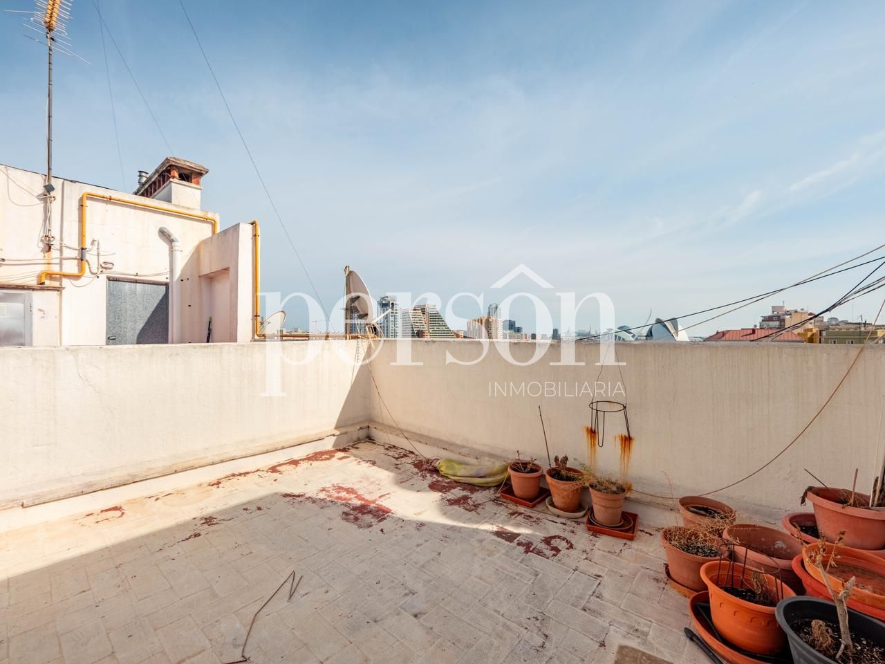 Terrace of Flat for sale in  Valencia Capital  with Terrace