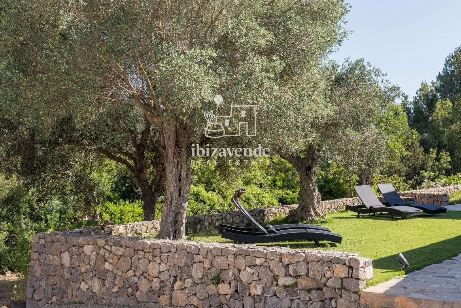 Jardín de Casa o chalet de alquiler en Santa Eulària des Riu con Aire acondicionado, Calefacción y Terraza