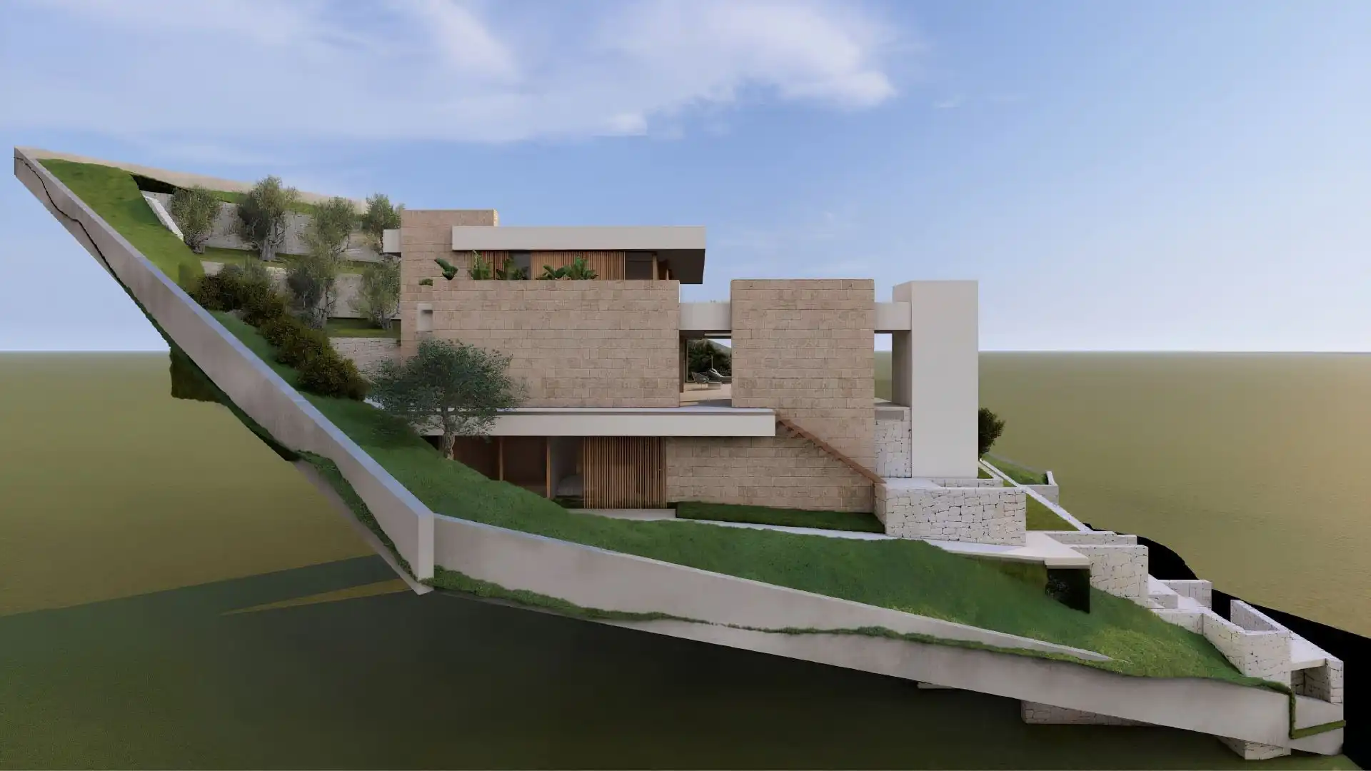 Vista exterior de Residencial en venta en Jávea / Xàbia