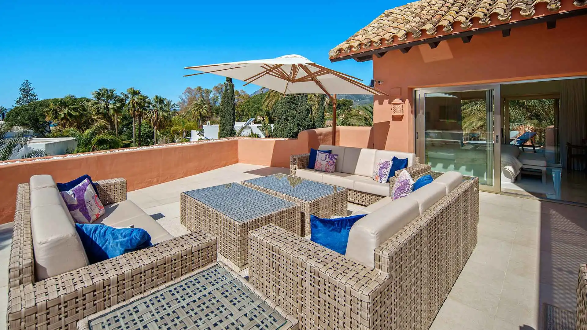 Terraza de Ático en venta en Marbella con Aire acondicionado, Terraza y Trastero