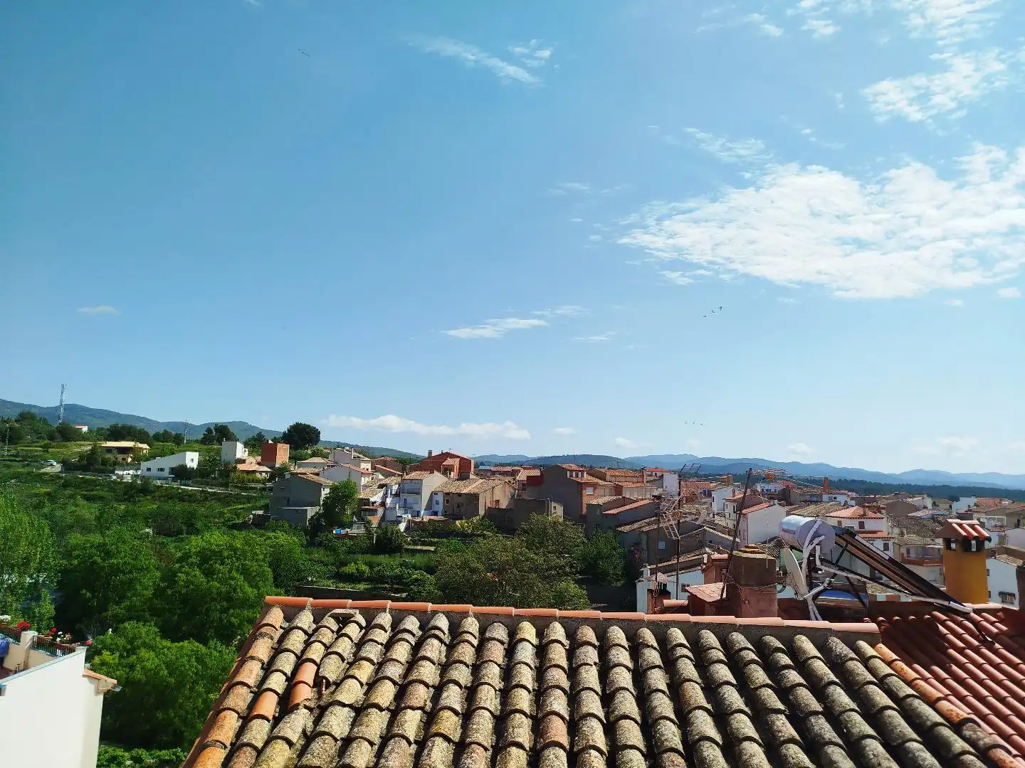 Vista exterior de Casa adosada en venda en Caudiel amb Terrassa