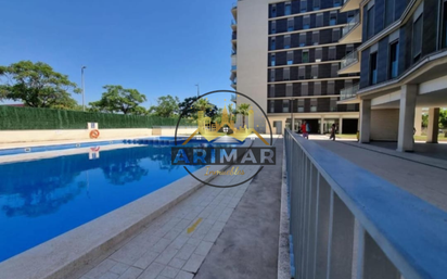 Swimming pool of Flat for sale in Castellón de la Plana / Castelló de la Plana  with Air Conditioner and Balcony