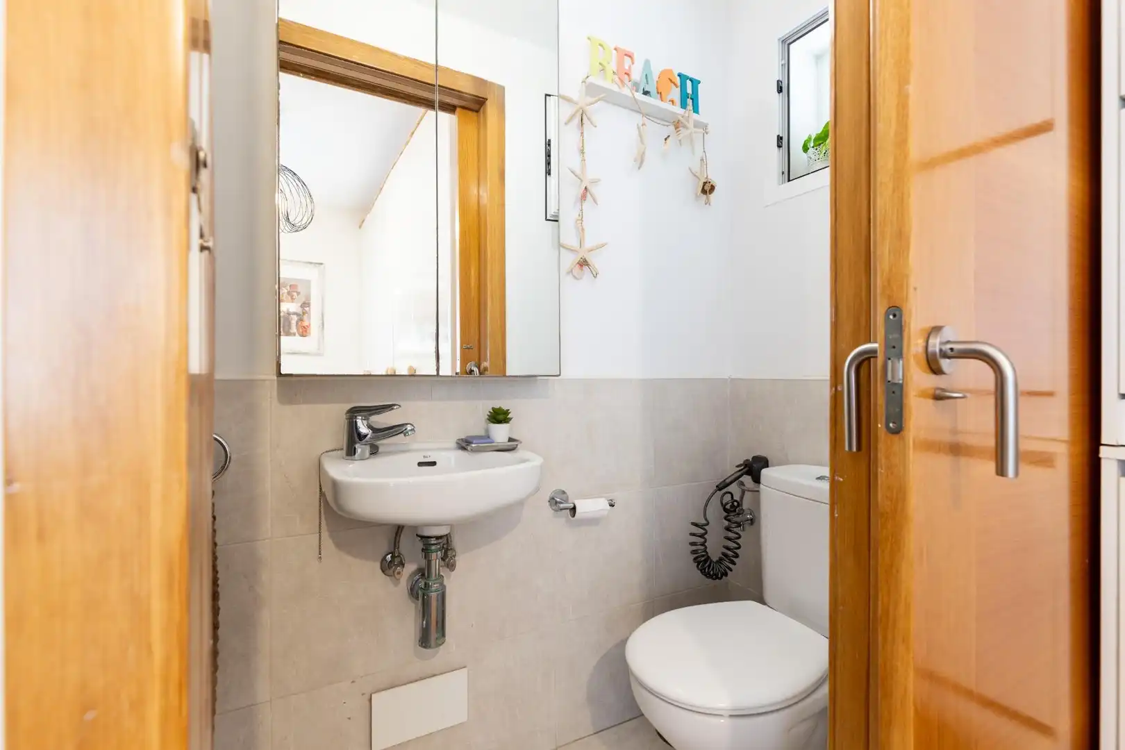 Baño de Casa adosada en venta en  Palma de Mallorca con Aire acondicionado, Calefacción y Jardín privado