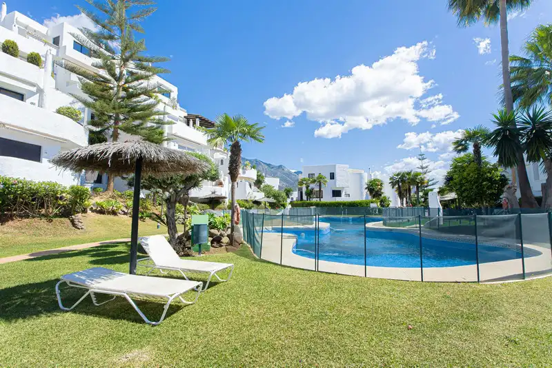 Garden of Detached homes for rent in Marbella  with Air Conditioner, Terrace and Storage room