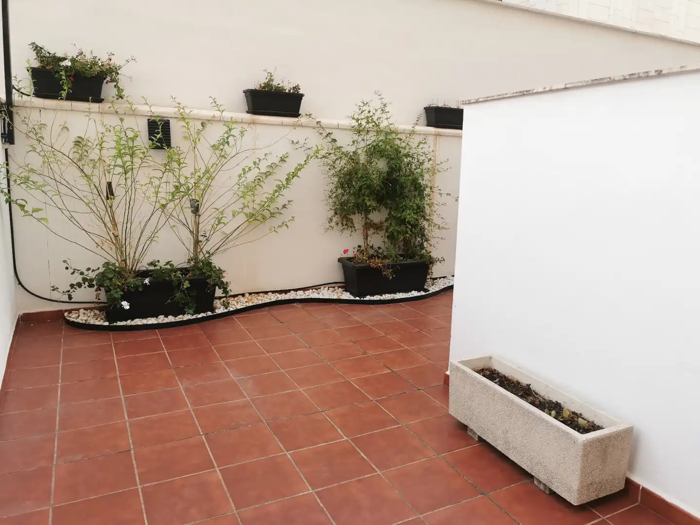 Terrasse von Wohnung zur Miete in Málaga mit Klimaanlage, Heizung und Möbliert