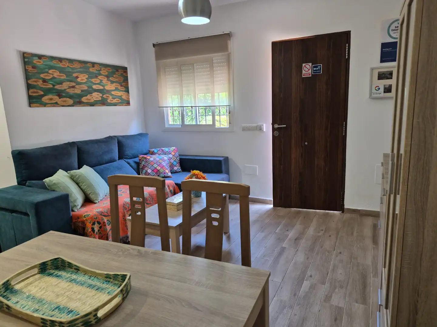 Wohnzimmer von Haus oder Chalet zur Miete in Alcalá de Guadaira mit Klimaanlage, Heizung und Schwimmbad