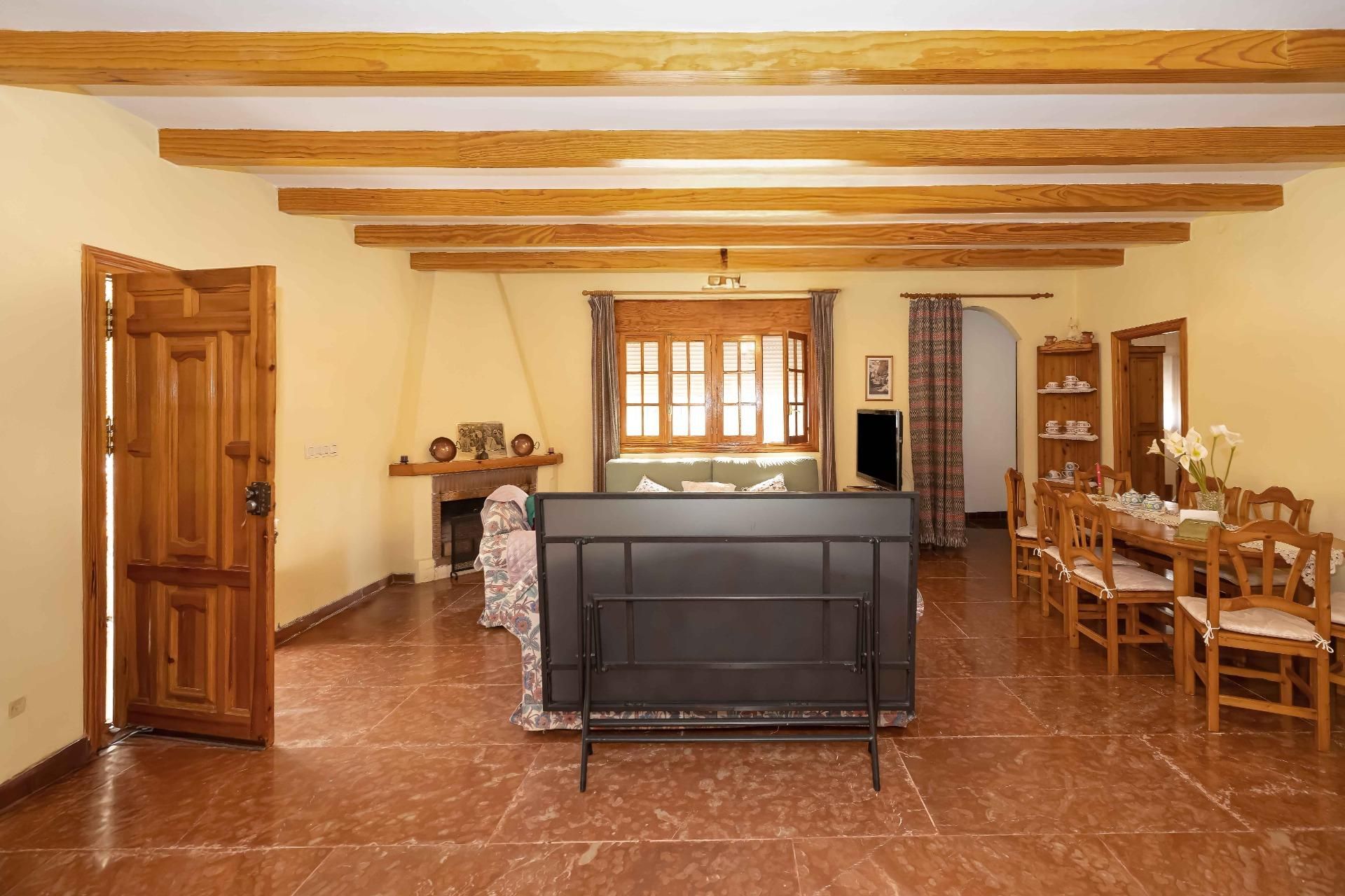 Sala de estar de Casa o chalet en venta en Almogía con Jardín privado, Terraza y Trastero