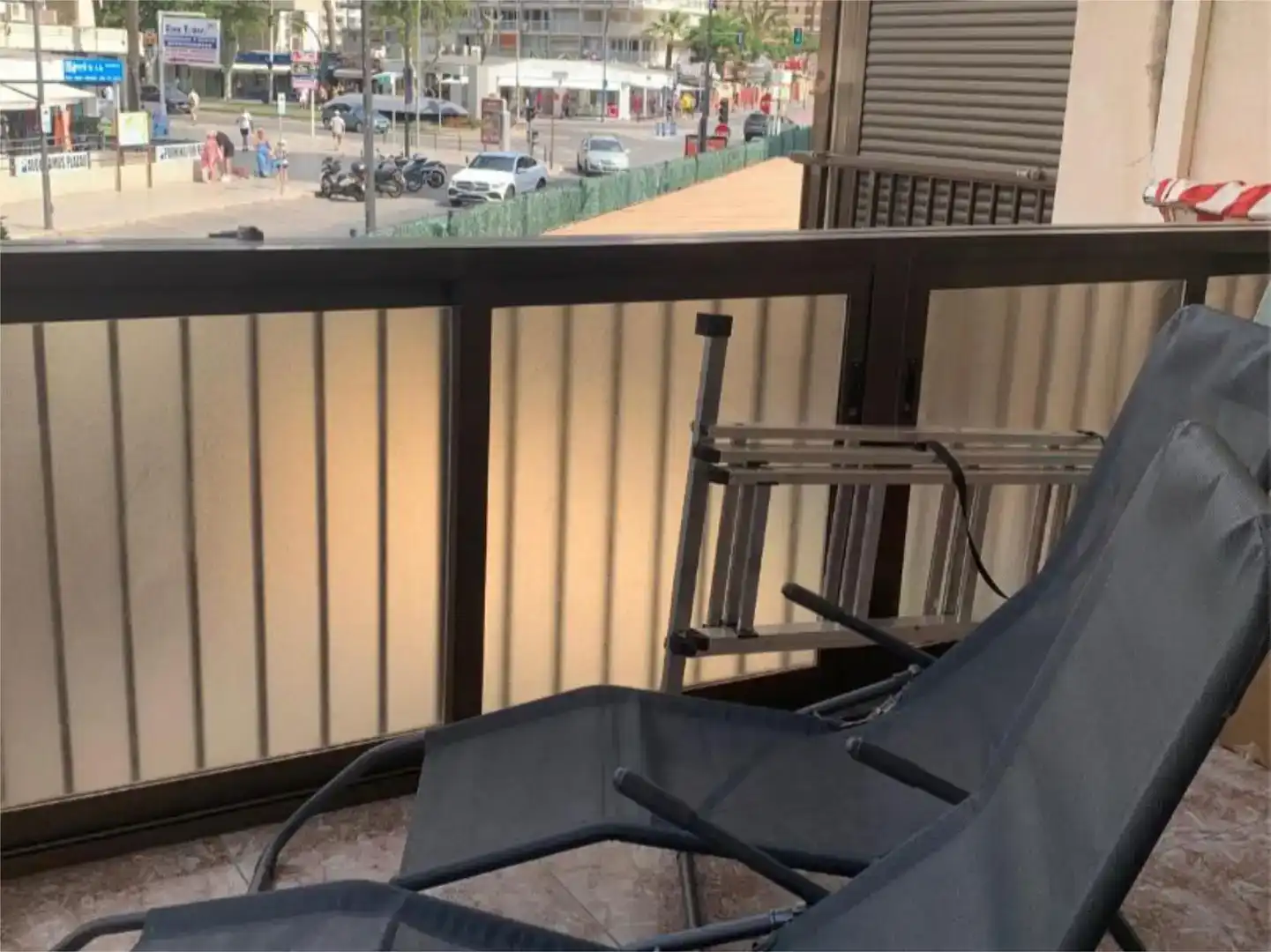 Terrasse von Wohnungen zum Verkauf in Benidorm mit Klimaanlage und Balkon