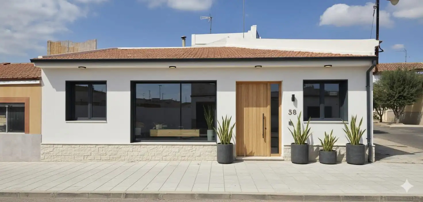 Vista exterior de Piso en venta en Massamagrell
