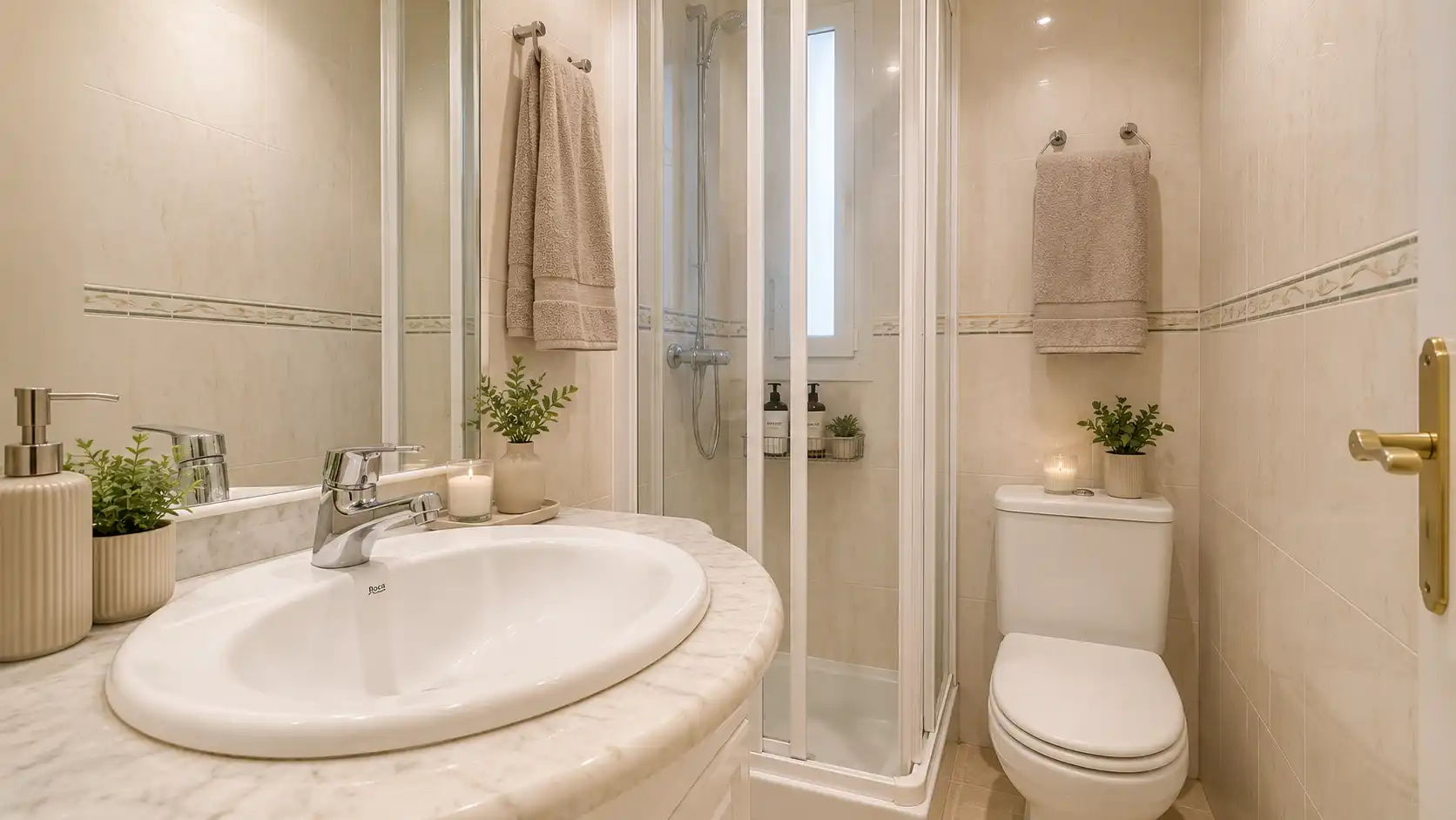 Bathroom of Flat for sale in Barcelona