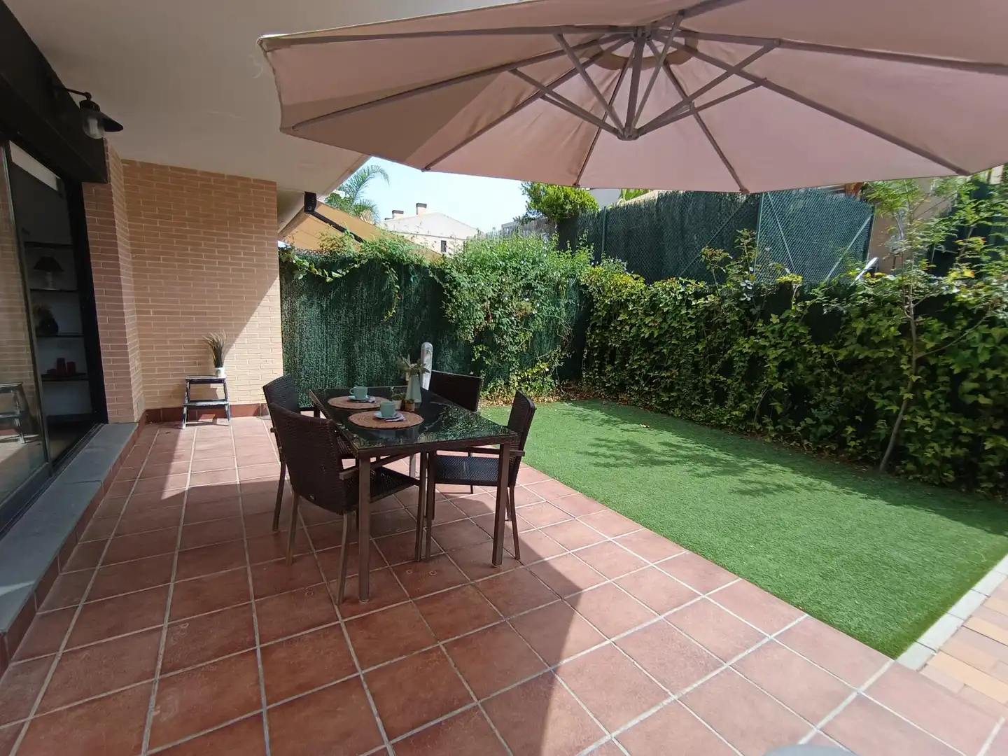 Terraza de Casa adosada en venta en Molina de Segura con Aire acondicionado, Calefacción y Jardín privado
