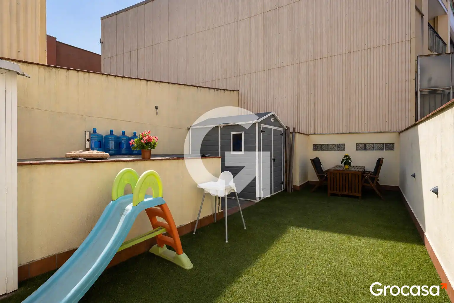 Terrace of Flat for sale in Sant Andreu de la Barca  with Air Conditioner, Heating and Terrace