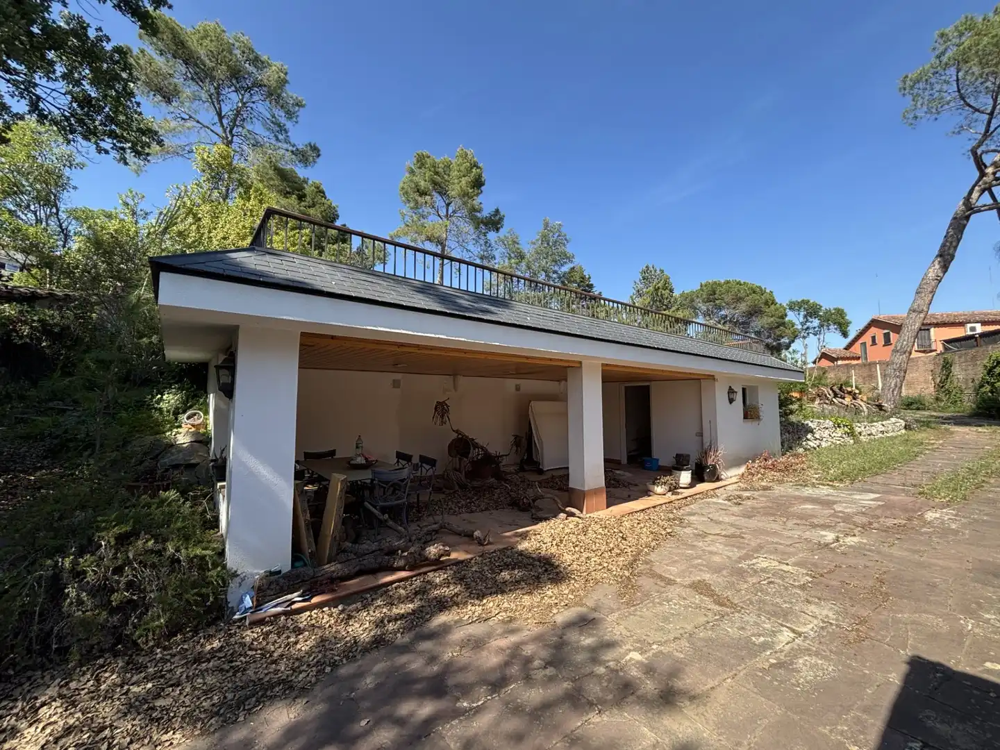 Vista exterior de Casa o chalet en venta en Sant Feliu de Codines con Calefacción, Jardín privado y Parquet