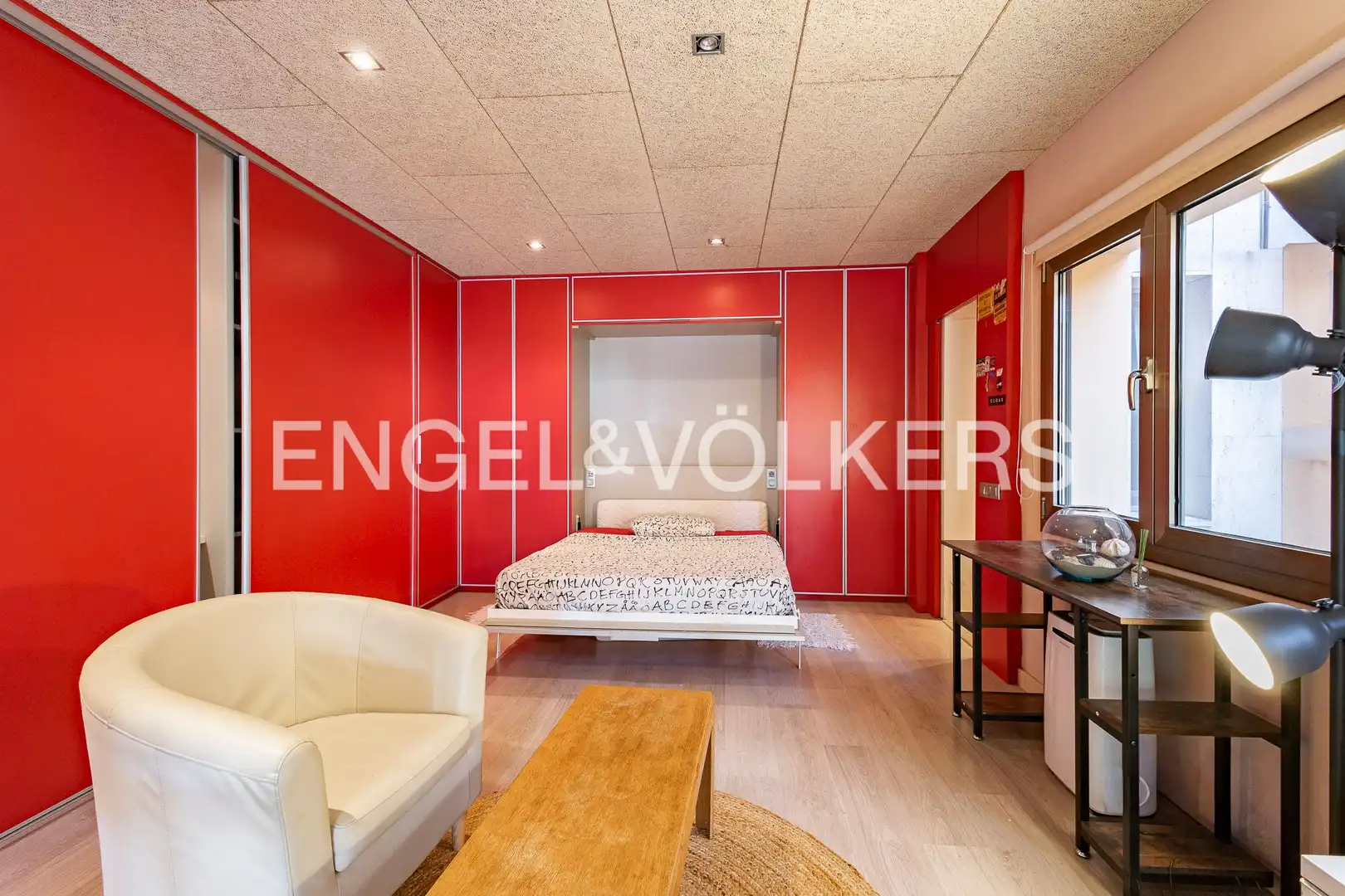 Sala d'estar de Apartament en venda en Sant Just Desvern amb Aire condicionat, Calefacció i Jardí privat