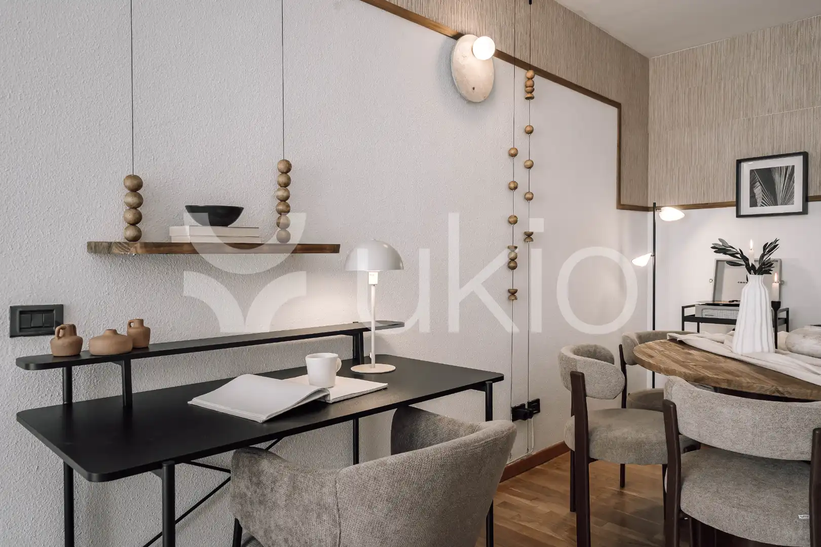 Sala de estar de Apartamento de alquiler en Madrid con Aire acondicionado, Calefacción y Amueblado