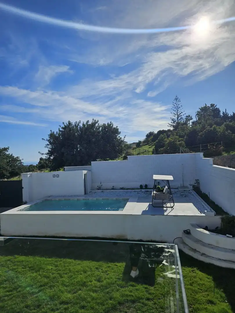 Piscina de Finca rústica de alquiler en Estepona con Piscina