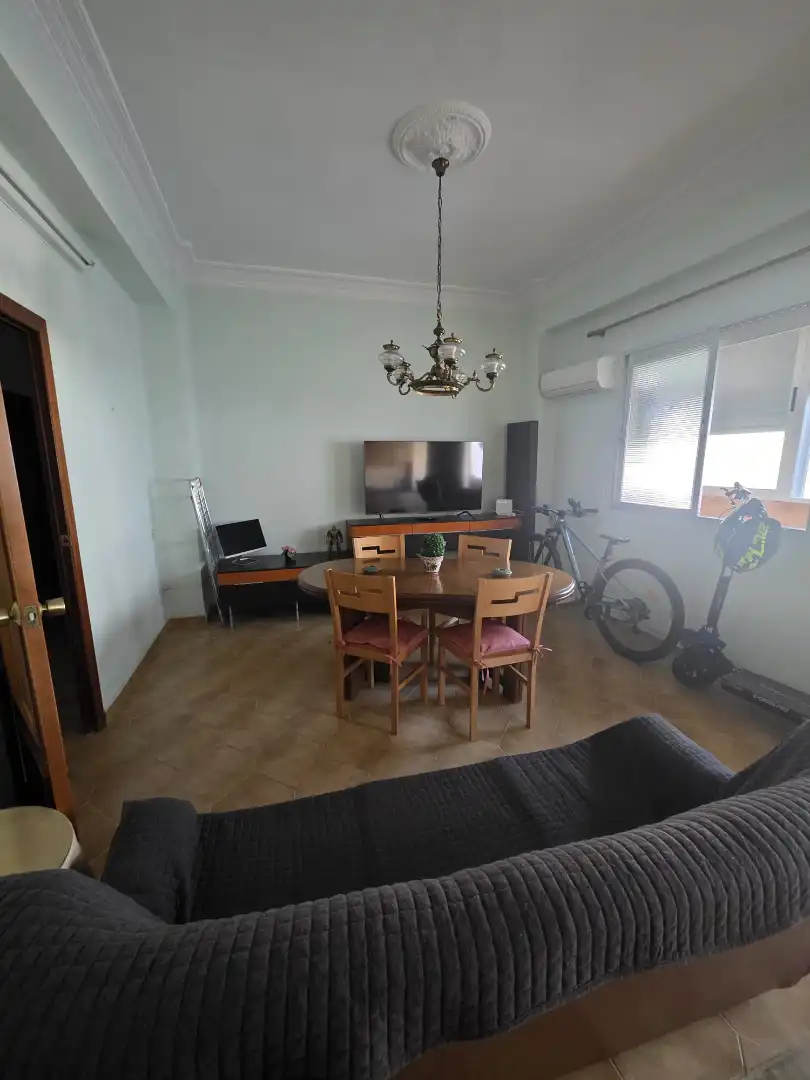 Sala de estar de Piso en venta en Valencia con Amueblado y Horno