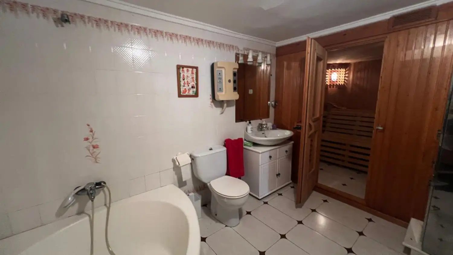 Badezimmer von Haus oder Chalet zum Verkauf in Canet d'En Berenguer mit Klimaanlage, Heizung und Privatgarten